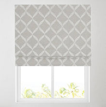 Load image into Gallery viewer, Oakley Grey Lined Roman Blind

