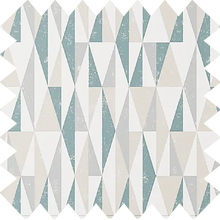 Load image into Gallery viewer, Peacock Abstract Triangle Thermal Blackout Roller Blind
