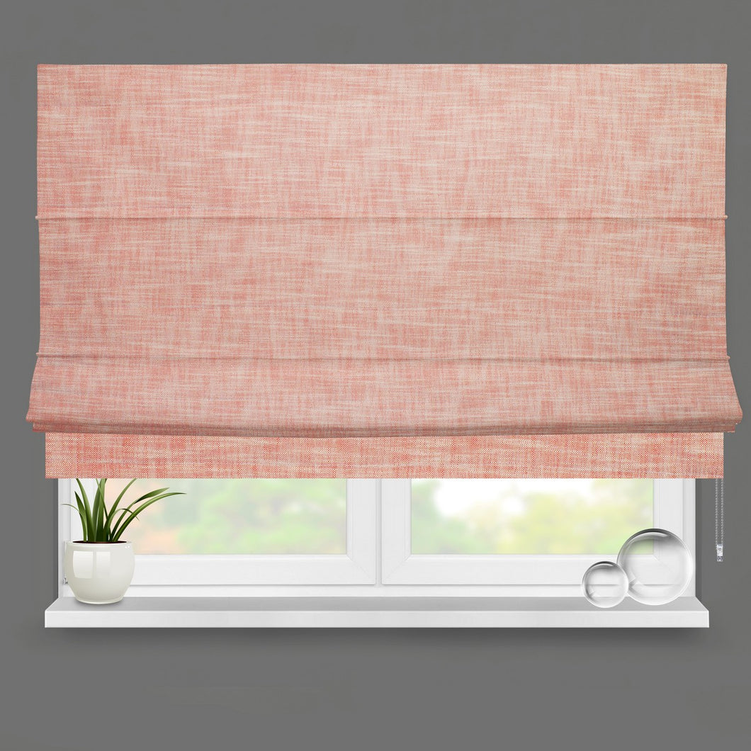 Pink Sienna Fully Lined Roman Blind