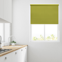 Load image into Gallery viewer, Unilux Kiwi PVC Water Resistant Blackout Roller Blind
