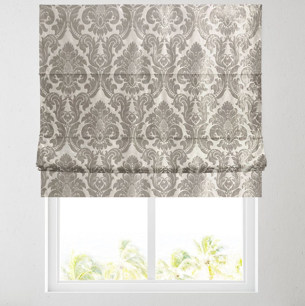 Pisa Natural Fully Lined Roman Blind