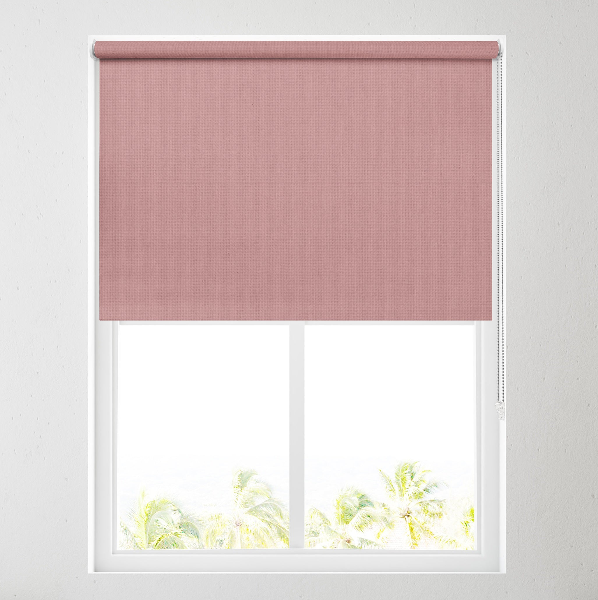 Bella Bossa Pink Blackout Roller Blind